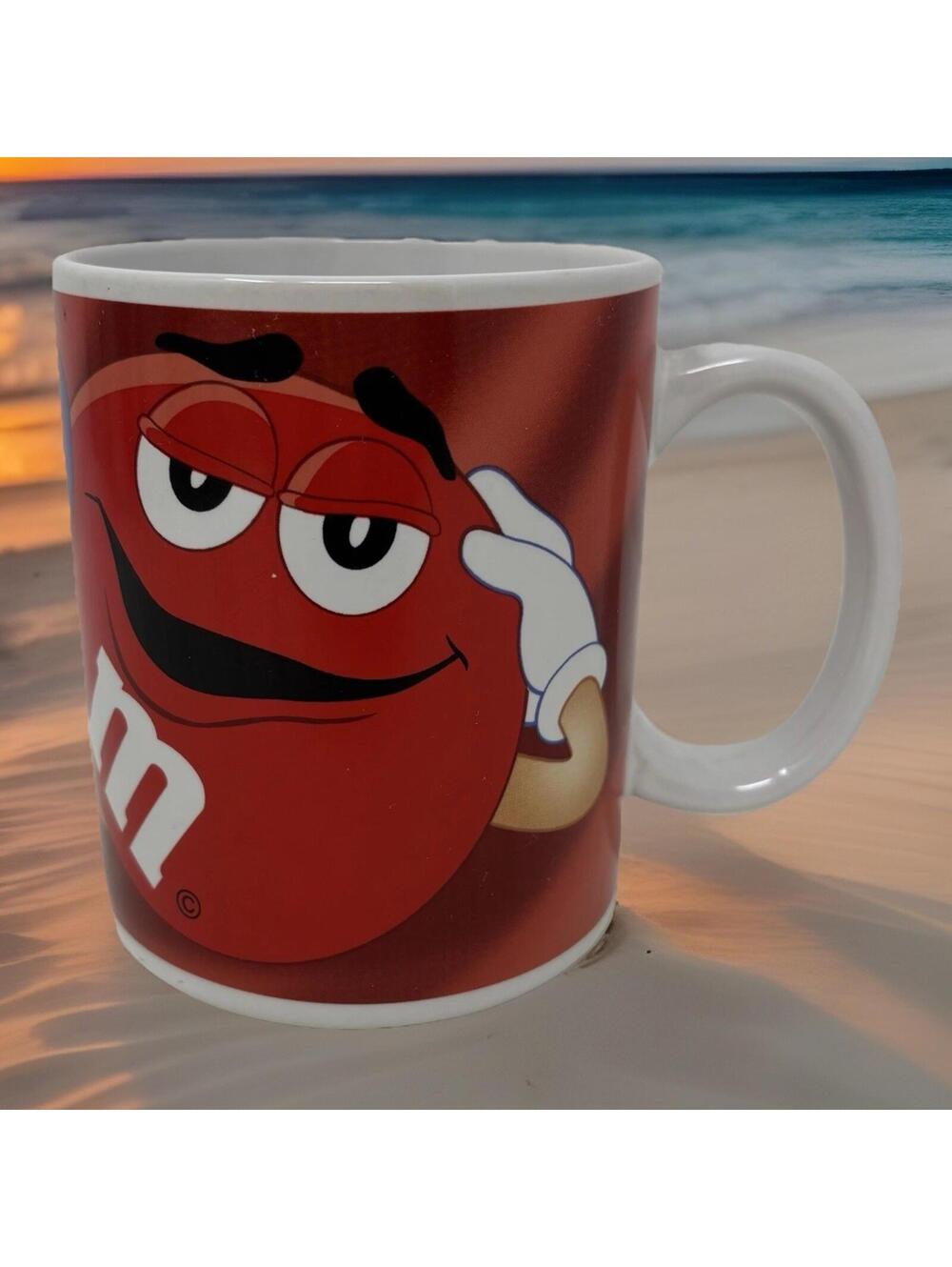 Be Mine Valentine's Day Mug Red M&M Romantic 14oz Collectible Coffee Cup GALERIE